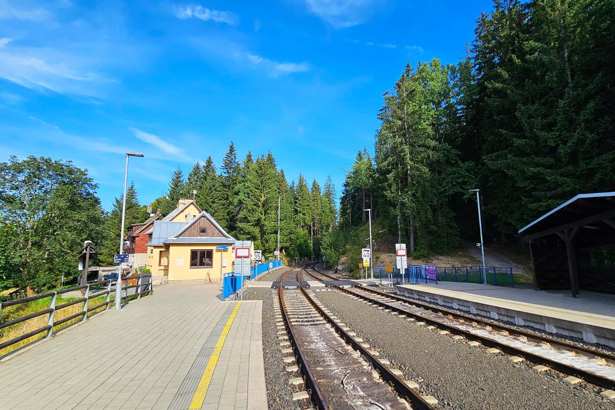 Enjoyharrachov - Atraktivni Slunne Studio Certovka V Centru Harrachova S Garazovym Parkovanim, Wifi-Wlan, Sat, Herni Konzoli, Netflix Zdarma A Nejkrasnejsim Vyhledem Na Certovu Horu S Arealem Skokanskych Mustku A Sjezdovku Apartment Luaran gambar